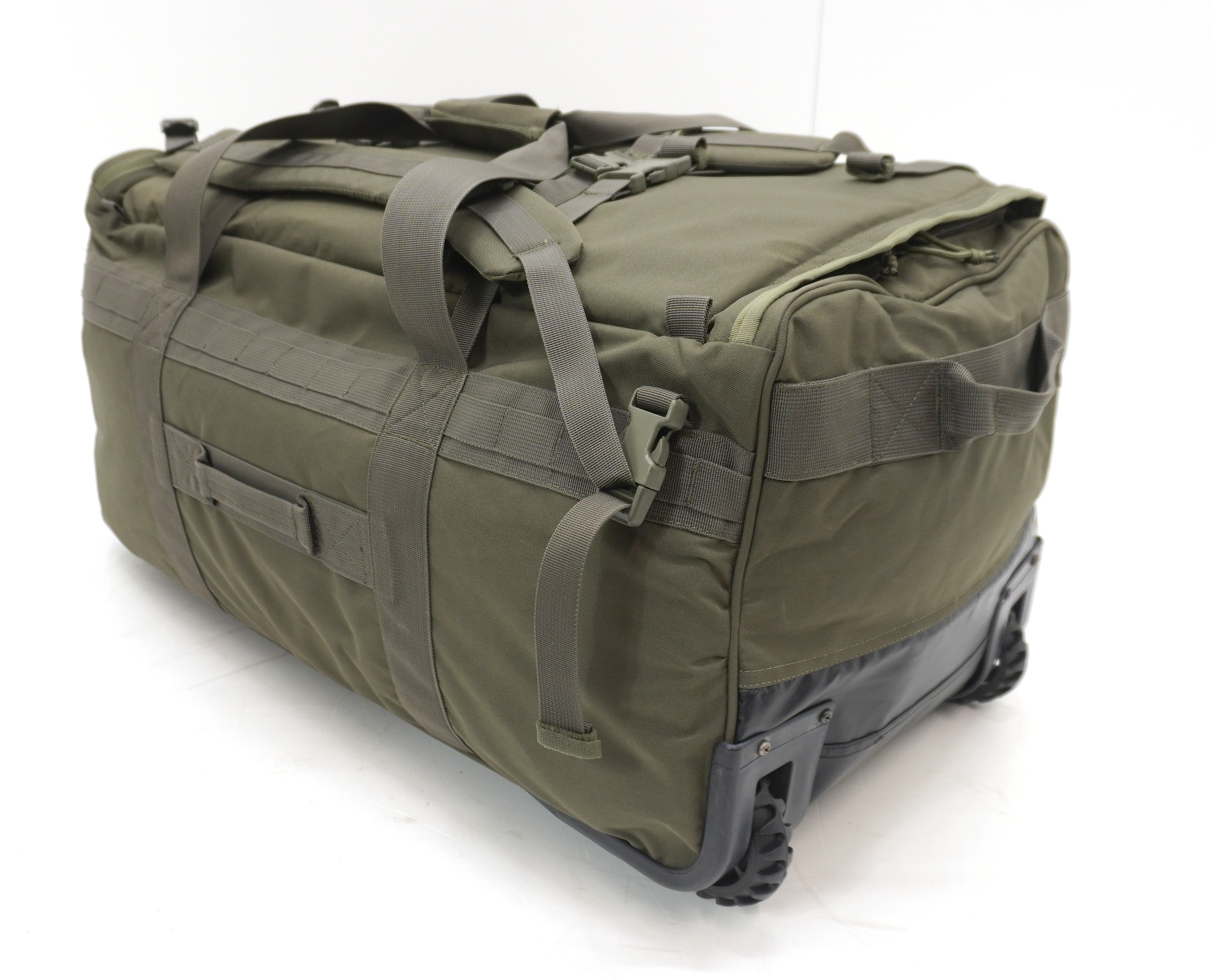 100L Wheeled Rolling Army Deployment Bag Mission Holdall Roller Mini CAMS Ranger Green SOMS Wheels Bag (Copy)