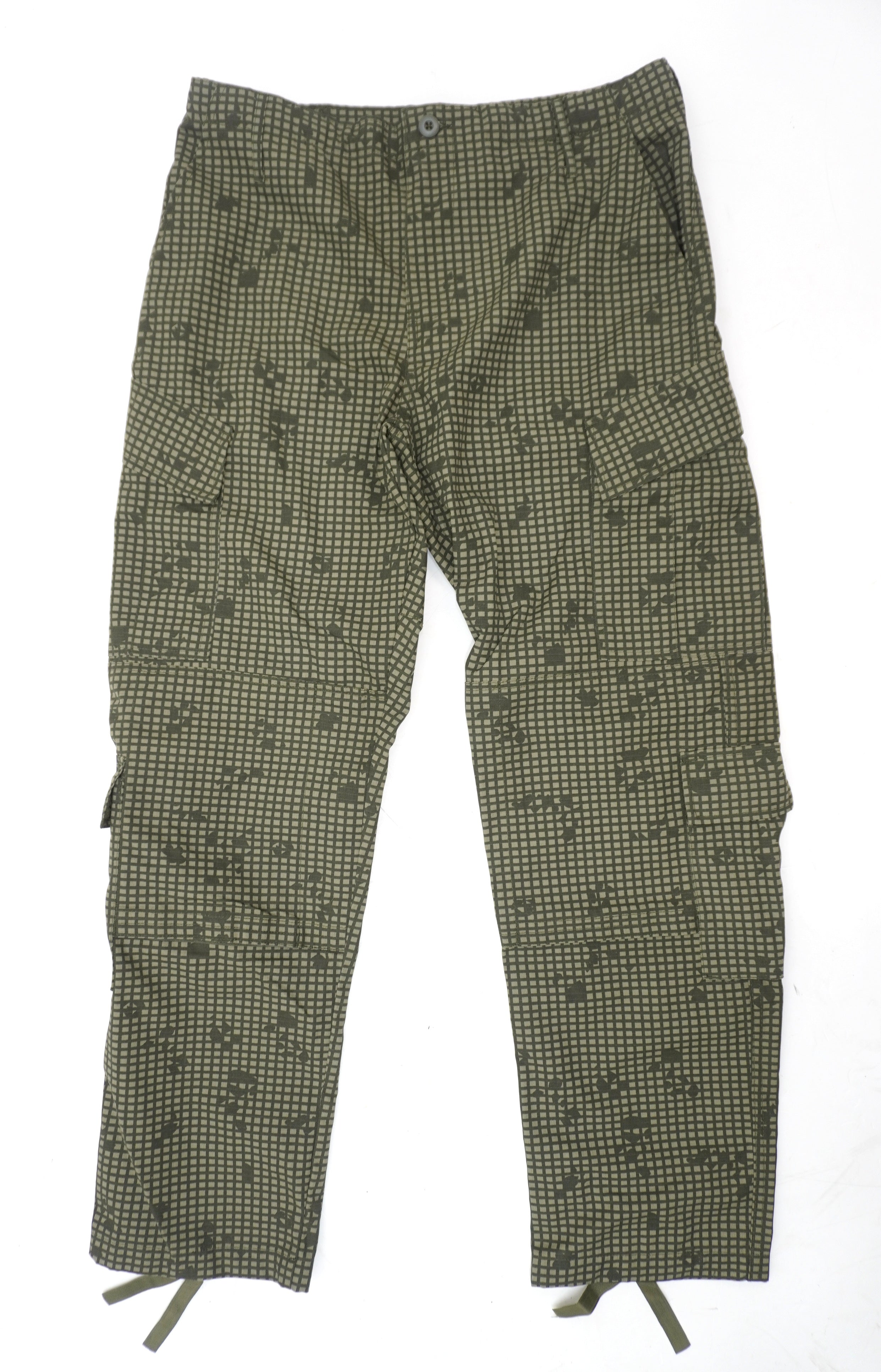 US Army DNC Camo Trousers Tactical Cargo Pants Night Camouflage RARE