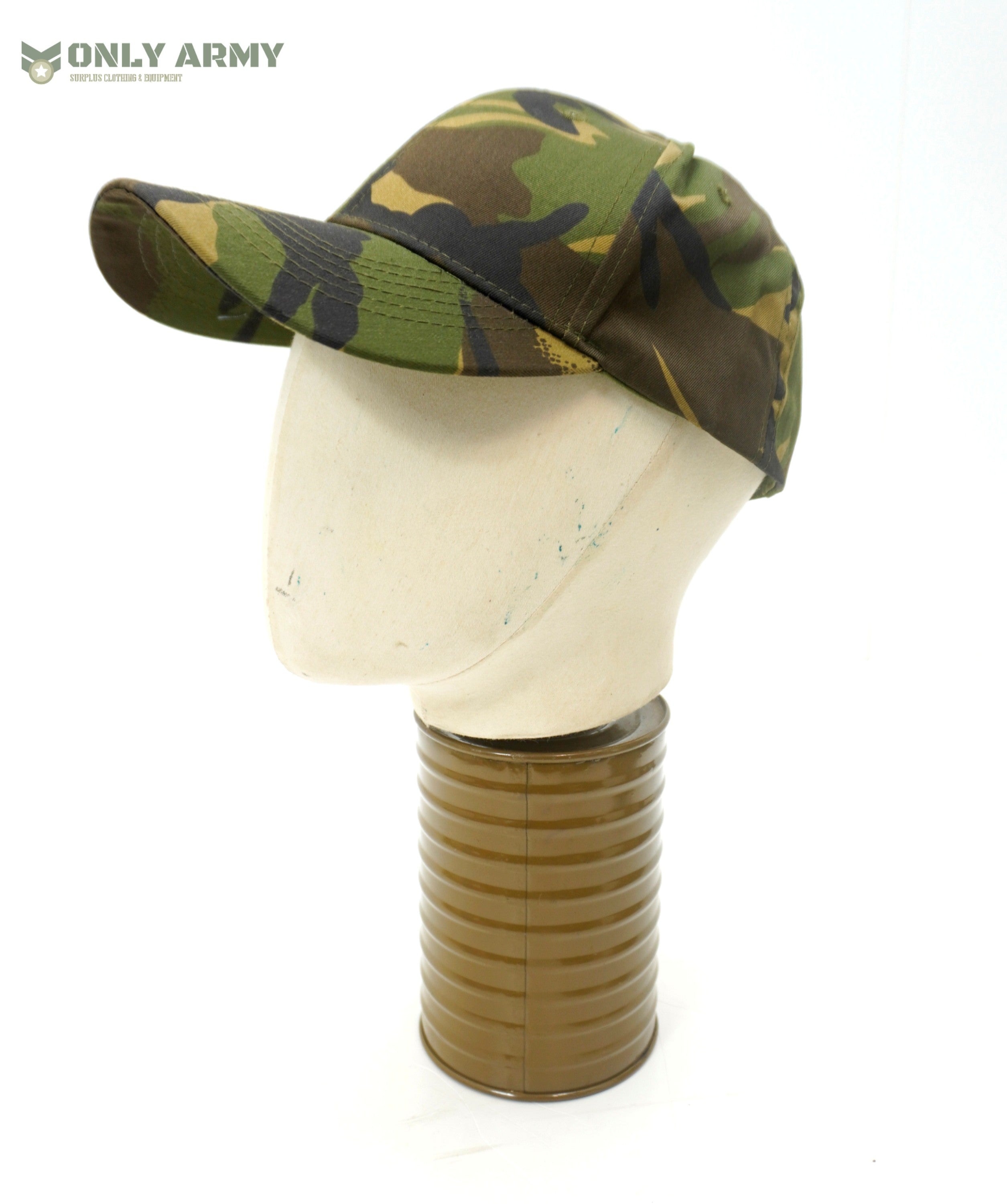 Dutch Army Style Woodland Camo Baseball Cap Patrol Cap DPM