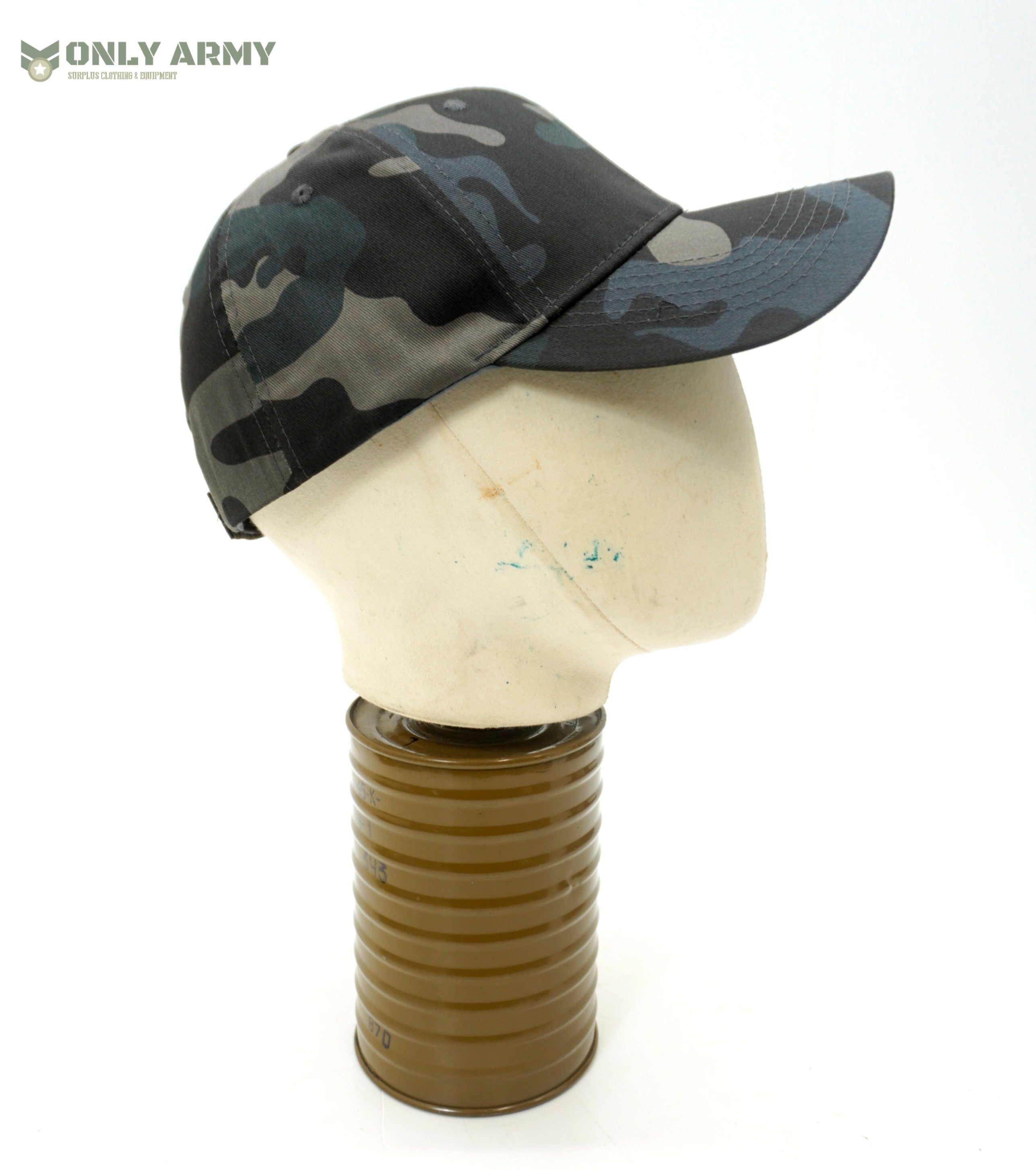Black Night Camo Summer Baseball Hat / Tactical Cap