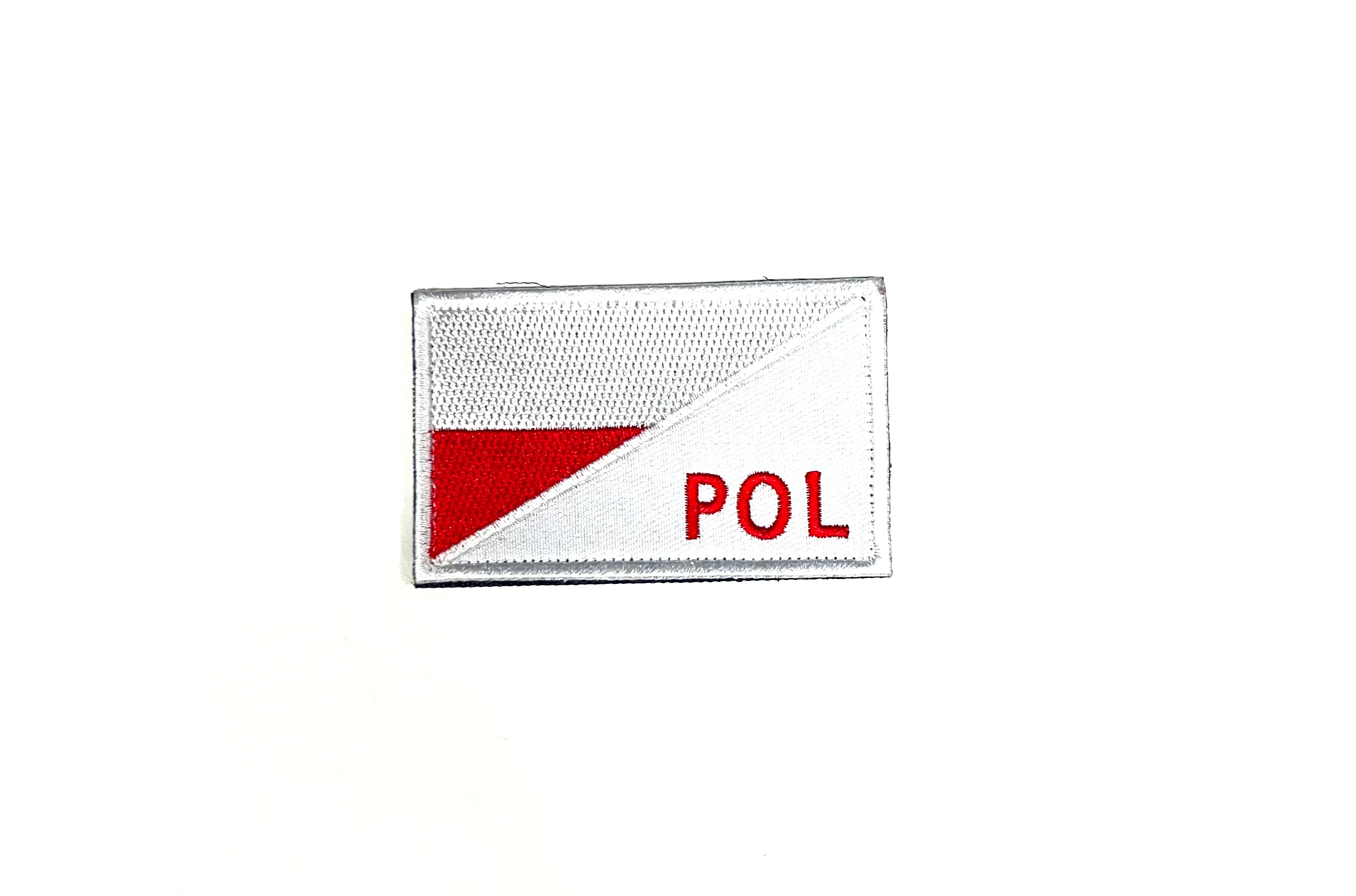 Poland / Polish Half Flag Patch