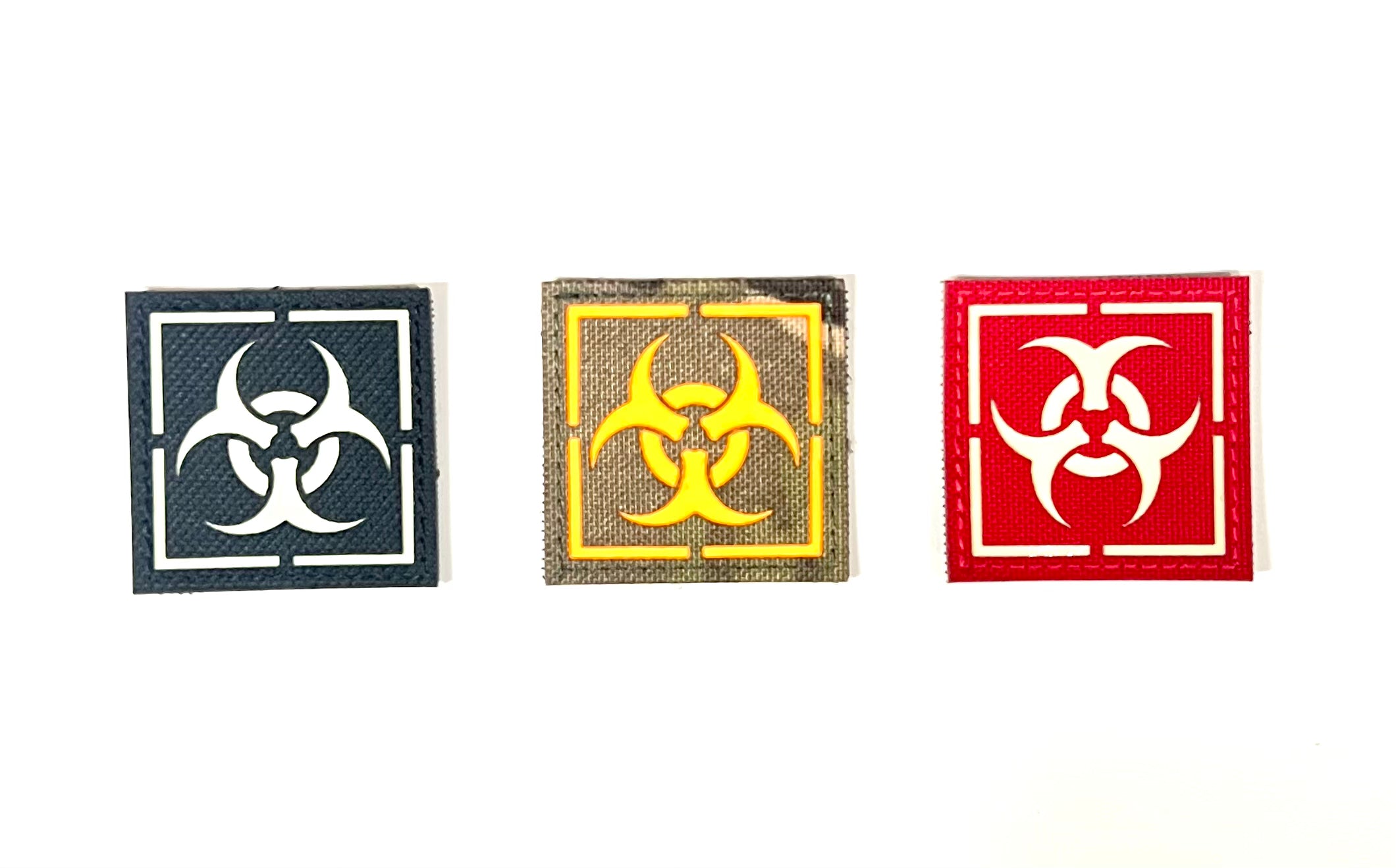 BIO-HAZARD Logo Patch Square