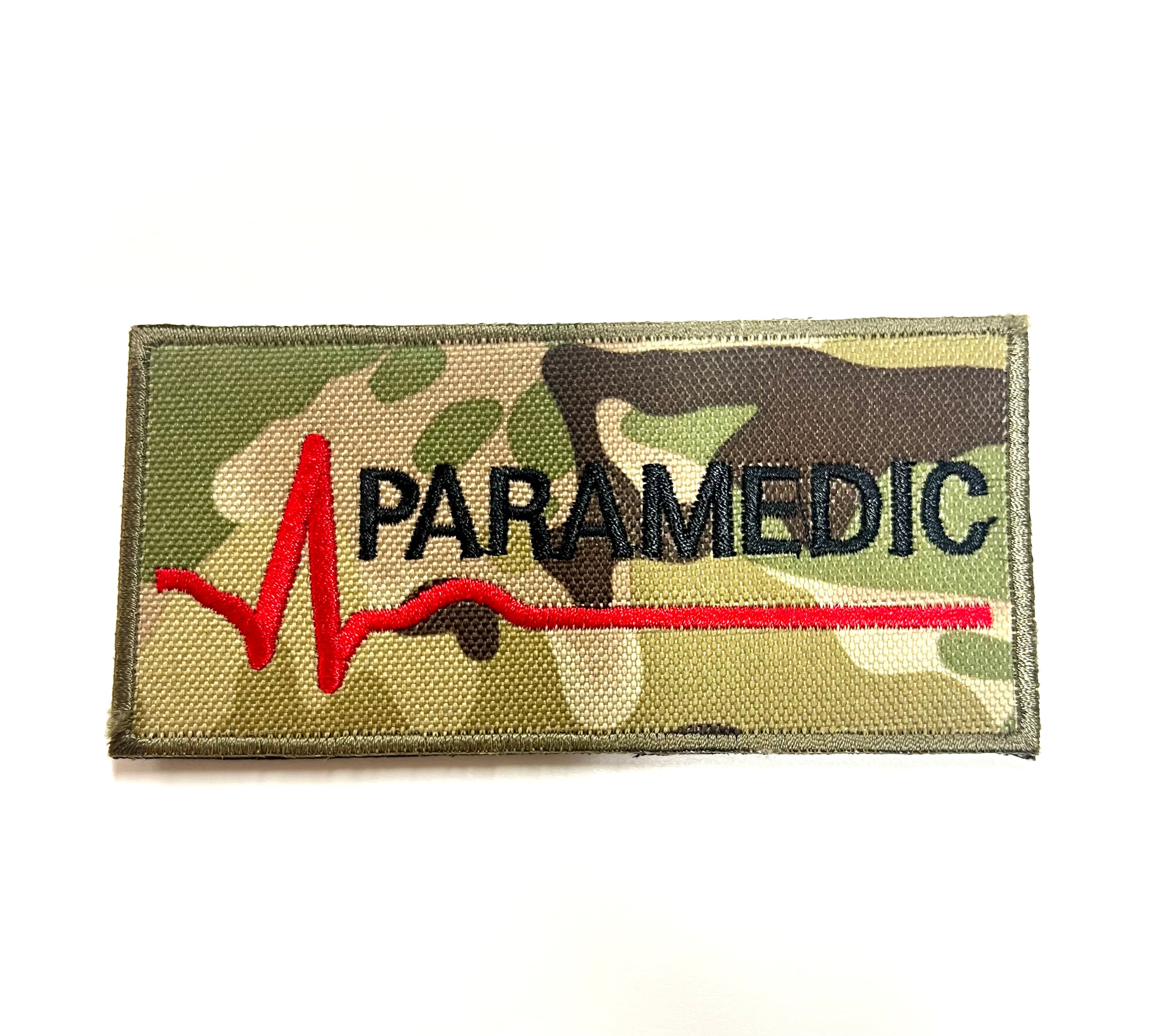 Paramedic Patch MTP Camo Army Medic Badge