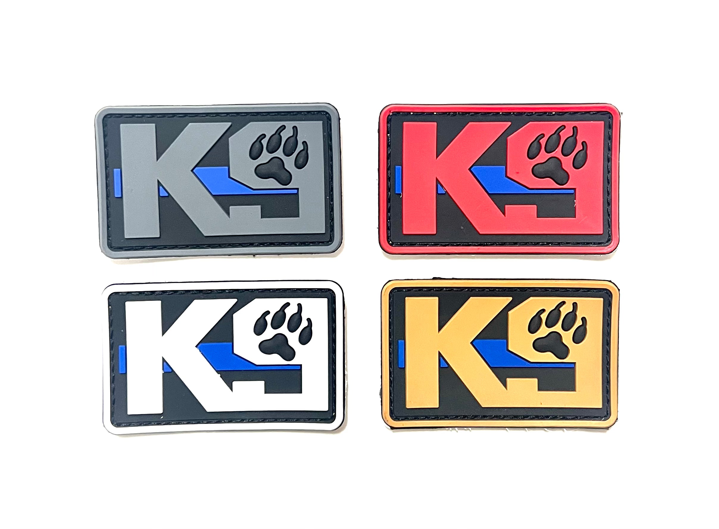 K9 Dog Unit / Dog Handler Velcro Patch Rubberised