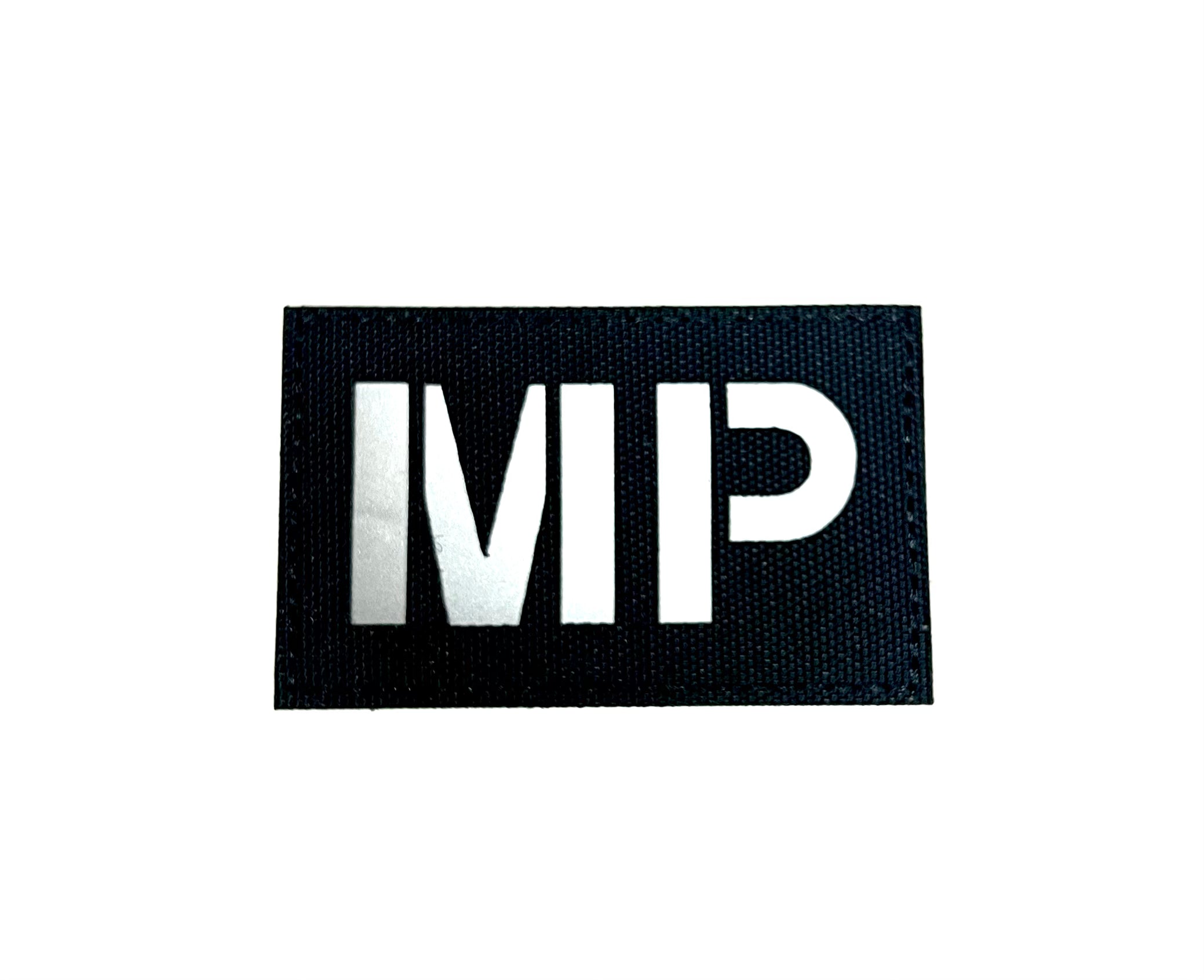 MP - Military Police Reflective Patch Black