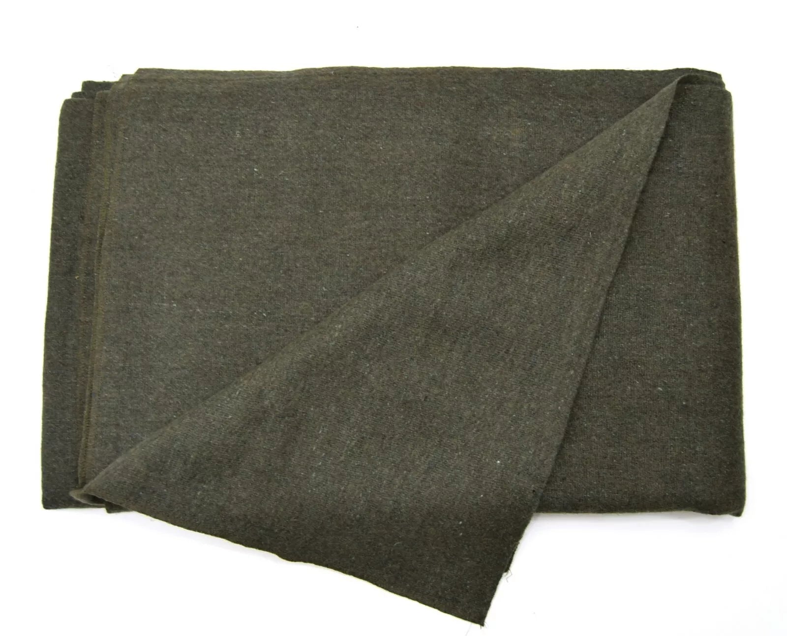 Army Surplus 75% Wool Blanket Military NEW Bedding Large Double Olive Green Warm