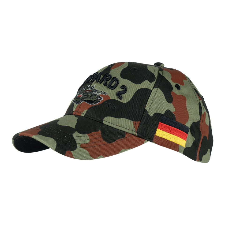 German Army Leopard 2 Tank Baseball Cap Hat WW2 Germany Camo BUNDESWEHR