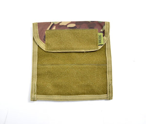 British Army Style Admin Pouch Multicam MOLLE Front Commanders Panel Flat Pouch