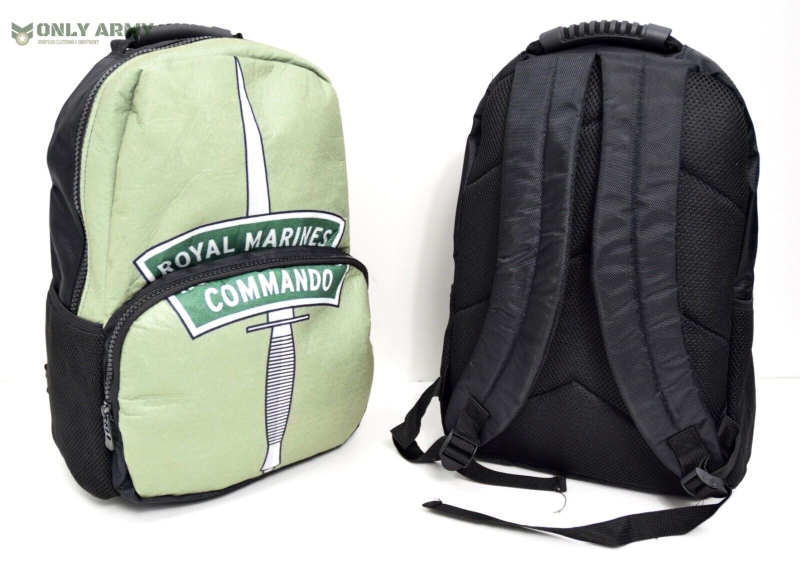 Royal Marines Commando Backpack 20L Bag Cadet Army Rucksack Printed RM Logo