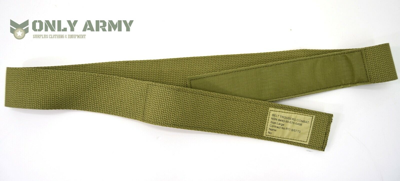 British Army PCS Combat Belt For Combat Trousers Velcr0 Closure MTP Multicam 
