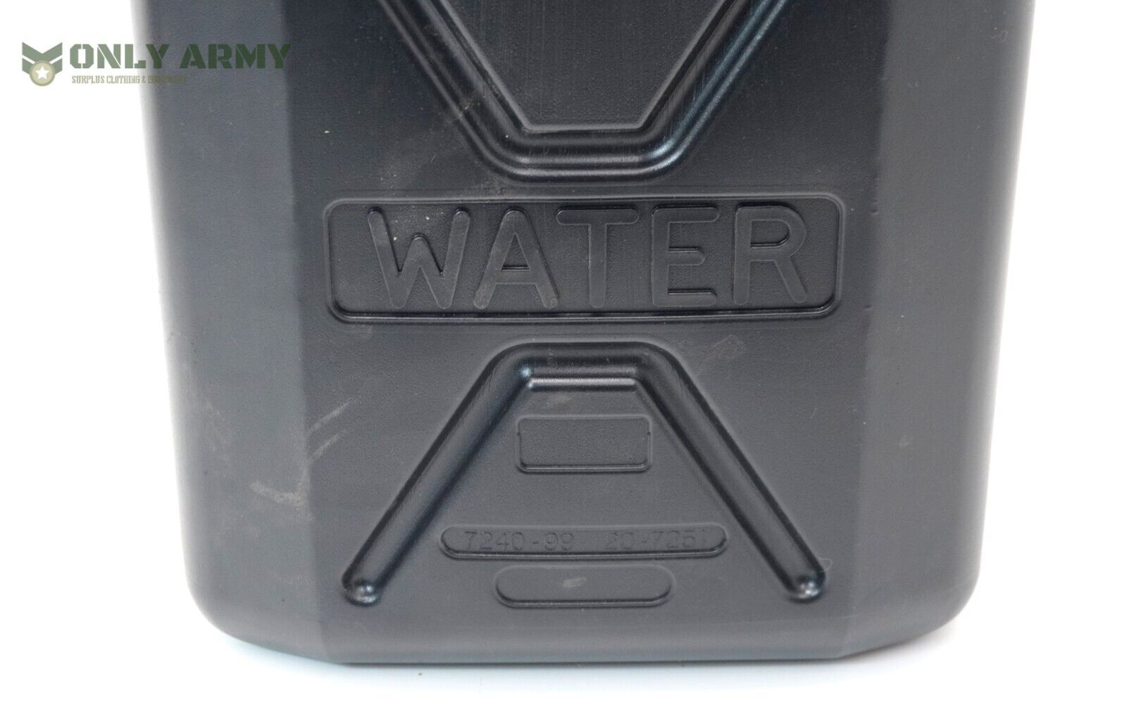 NEW British Army 20L Litre WATER Jerry Can Fuel Can Hardened Plastic Container