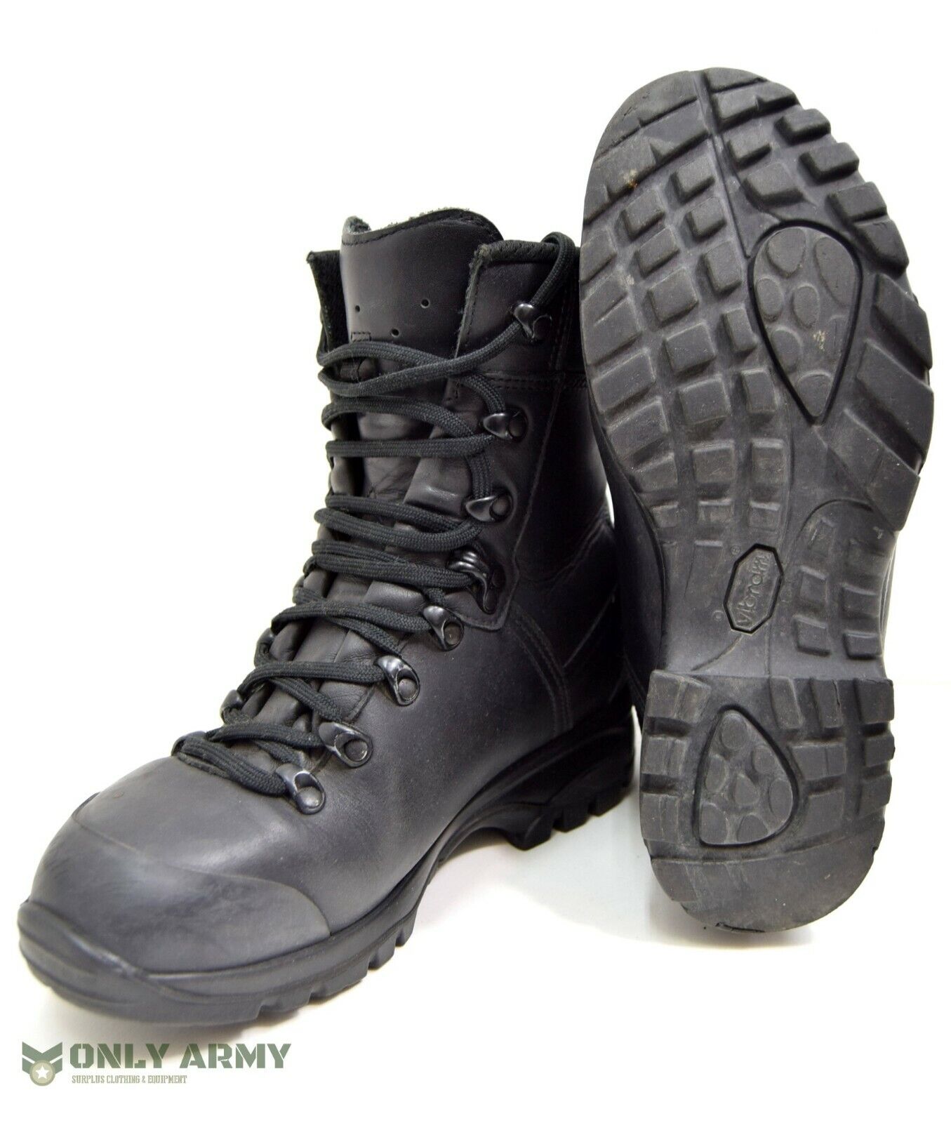 German Army Military Surplus Boots Black German Army Issue LOWA