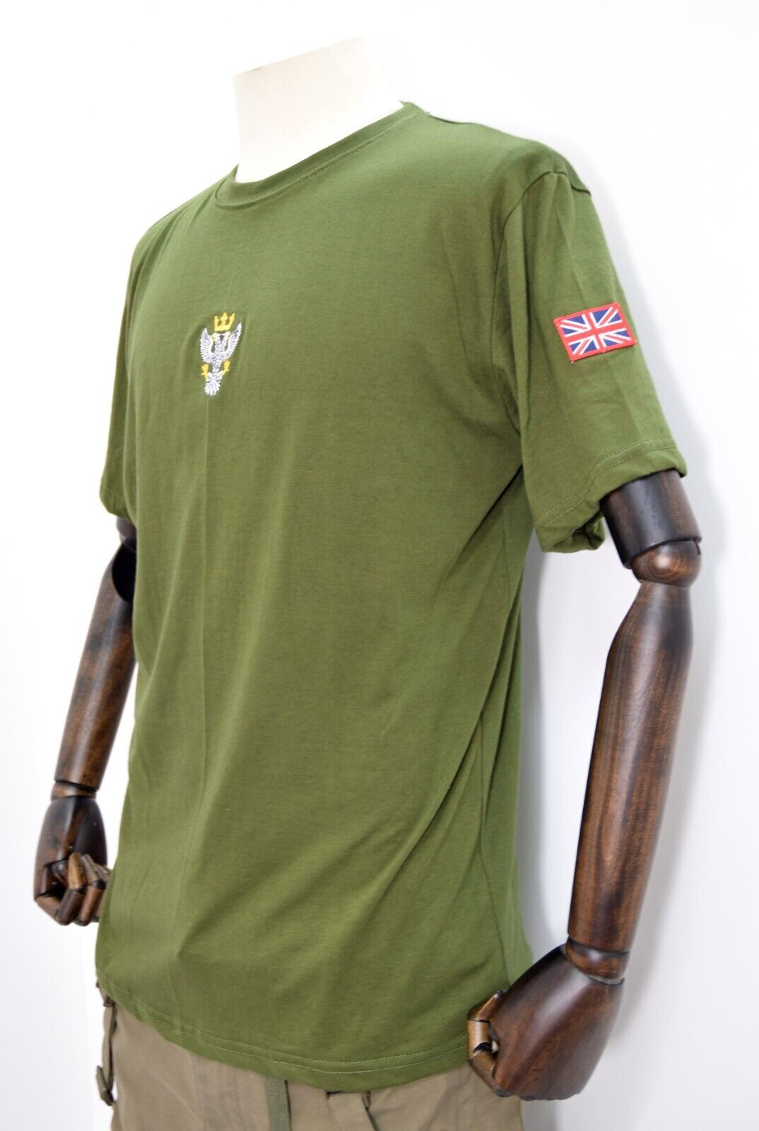 British Army Mercian Regiment Embroidered T Shirt Regimental Military Infantry 