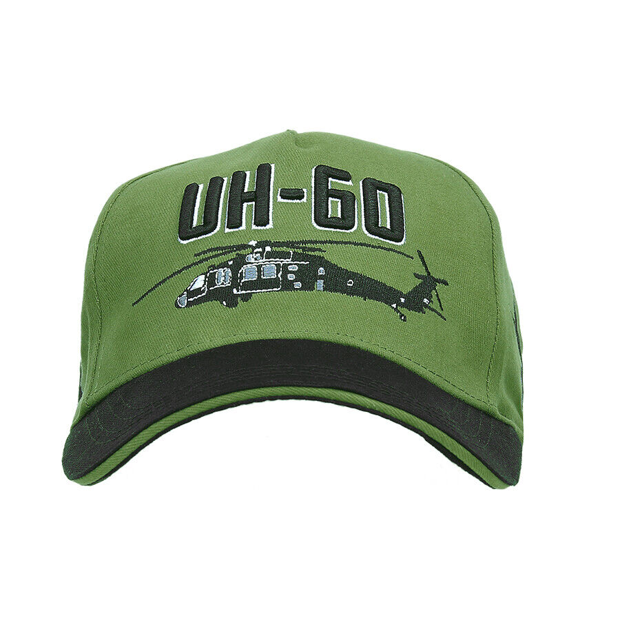 US Military UH-60 Baseball Cap 3D Embroidered BLACKHAWK Hat Helicopter Army USAF