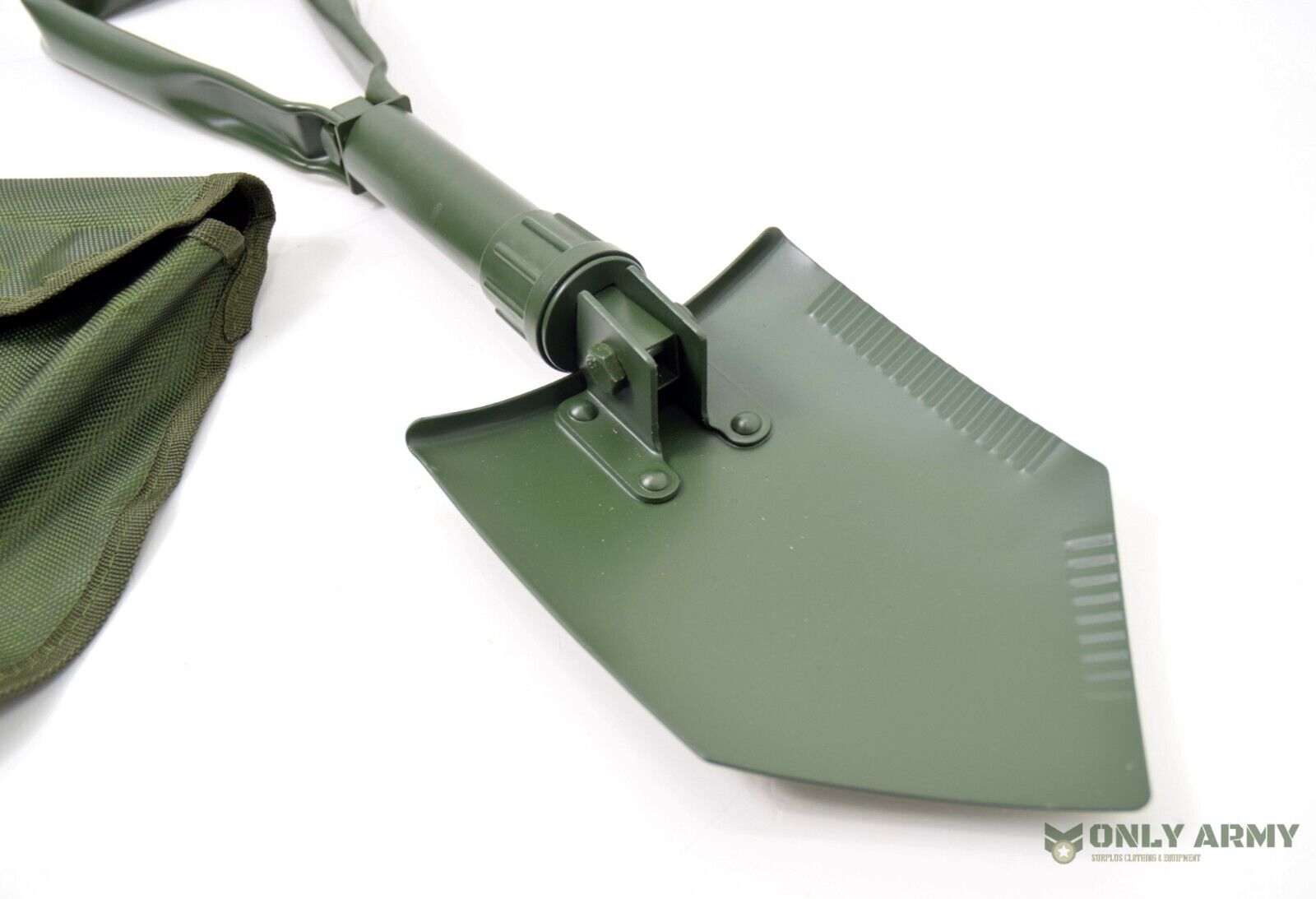 British Army Style Entrenching Tool Shovel Tri Fold Folding Shovel With Pouch