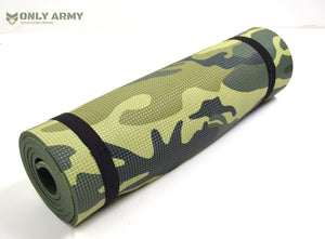 Czech Army Roll Mat M90 Issue Camo Sleeping Mat Compact Lightweight Comfortable