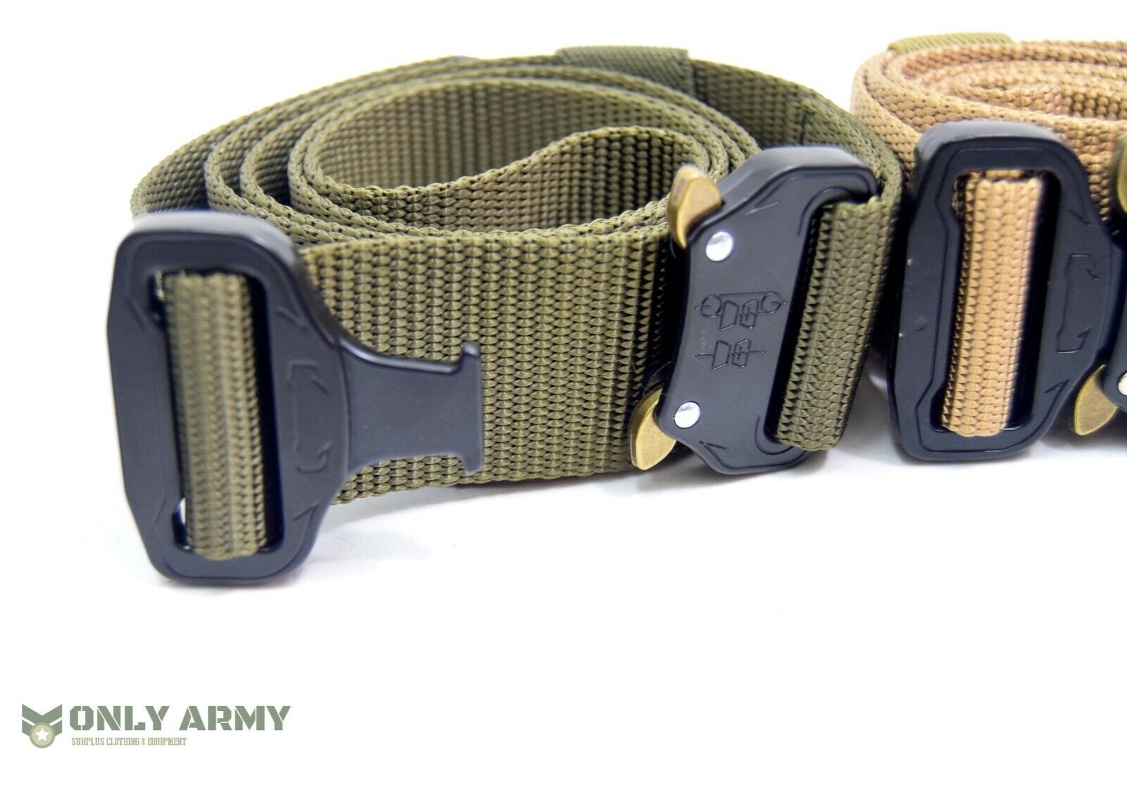 Military Spec Rigger Belt Metal Buckle Heavy Duty Combat Quick Webbing Belt Army