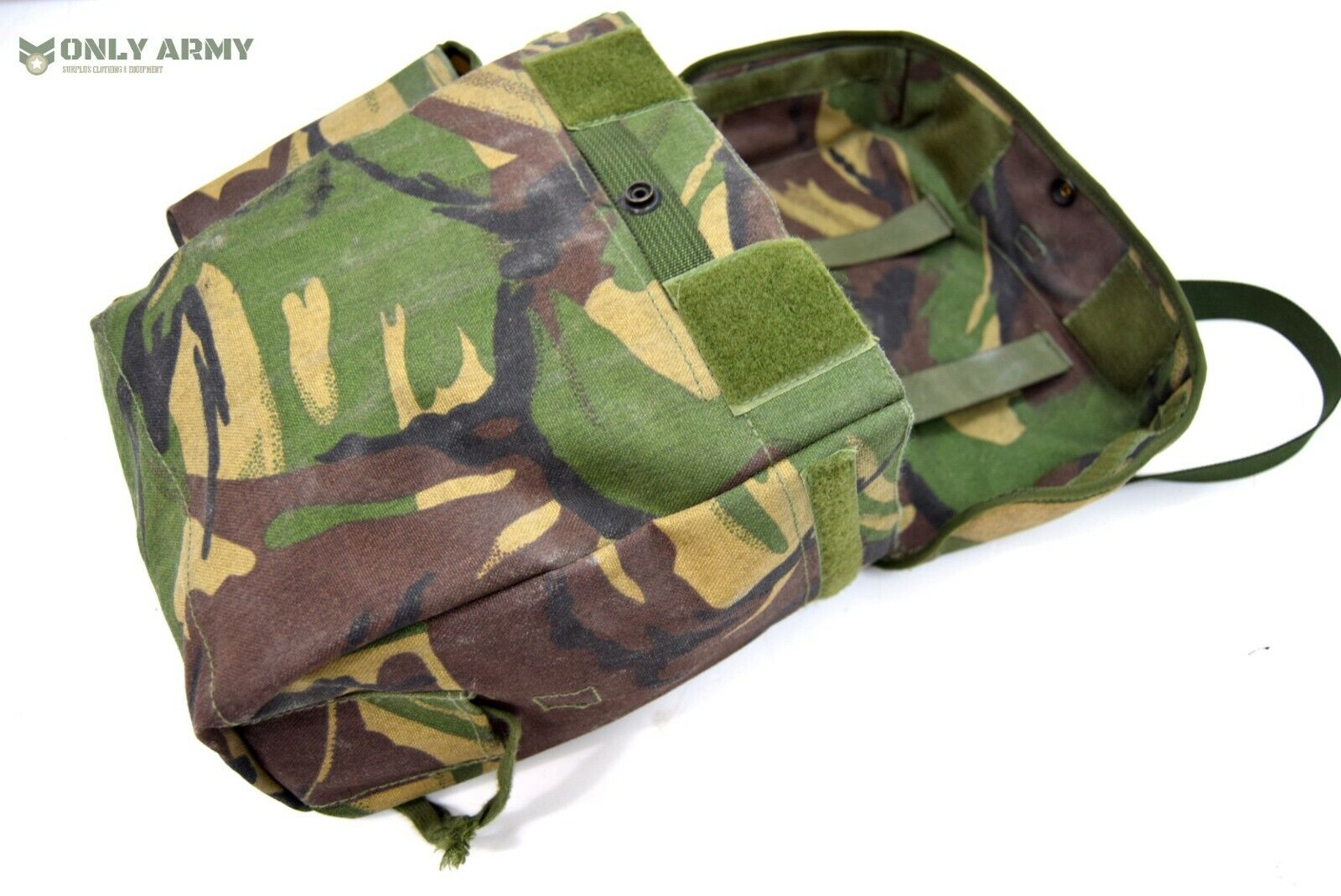 Buy Authentic British Military Woodland DPM PLCE Haversack Pouch Gas Mask Bag Shoulder Sack Field Ammo Sack Great Britain Online In India - Foto 11