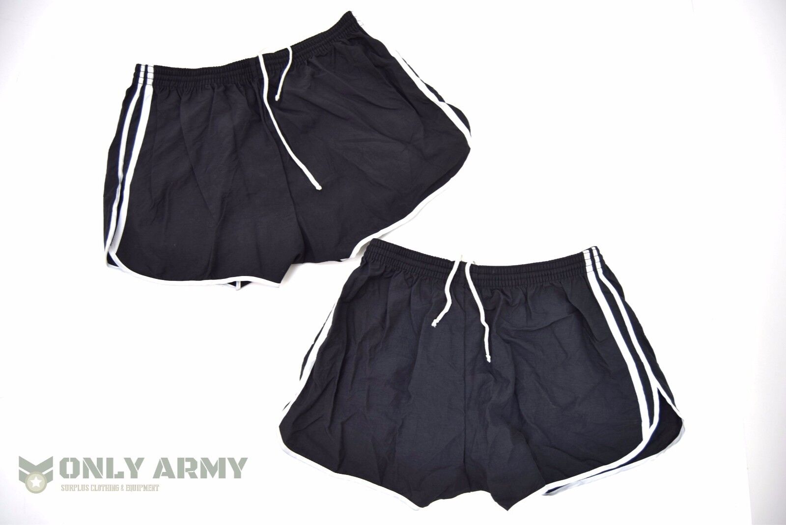 2 x French Army F2 Training Shorts Running PT Summer Sports Jogging Shorts Gym