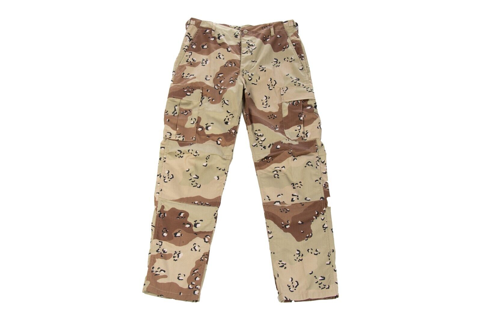 US Army Style Desert Storm Pants Trousers Chocolate Chip Camo Combat Trouser