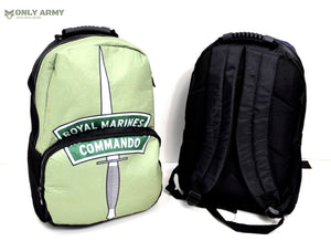 Royal Marines Commando Backpack 20L Bag Cadet Army Rucksack Printed RM Logo
