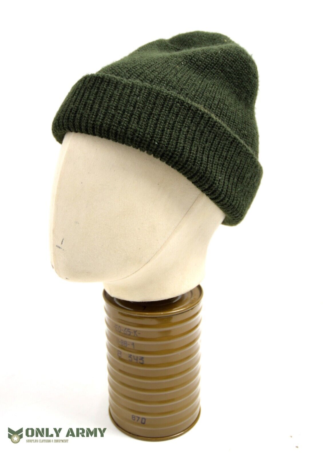 Polish Army Cold Weather Hat Thick Chunky Knit Army Surplus Watch Cap Winter Hat