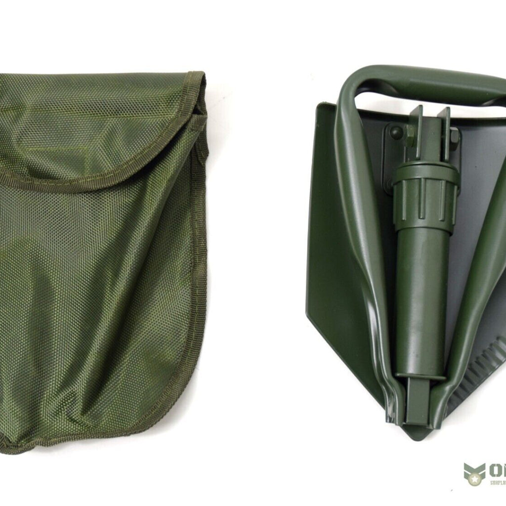 British Army Style Entrenching Tool Shovel Tri Fold Folding Shovel Wit ...