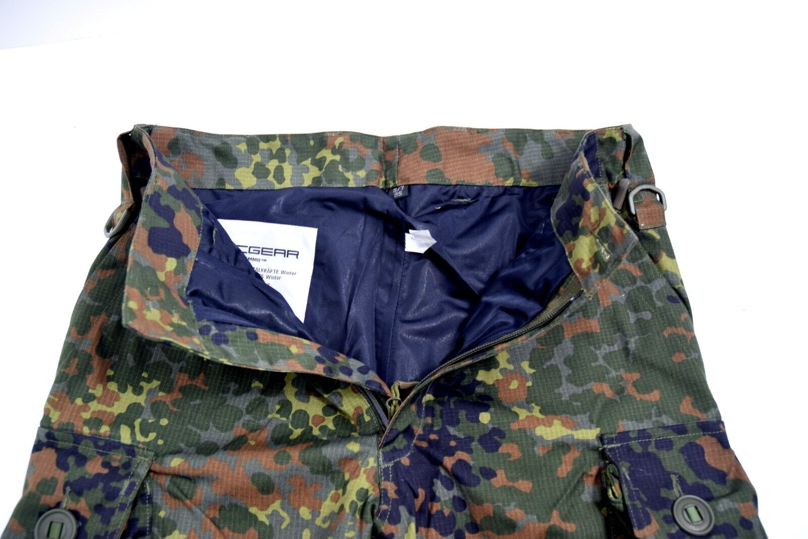 German Army Tactical Waterproof Commando Pants Trousers Special Forces Flecktarn