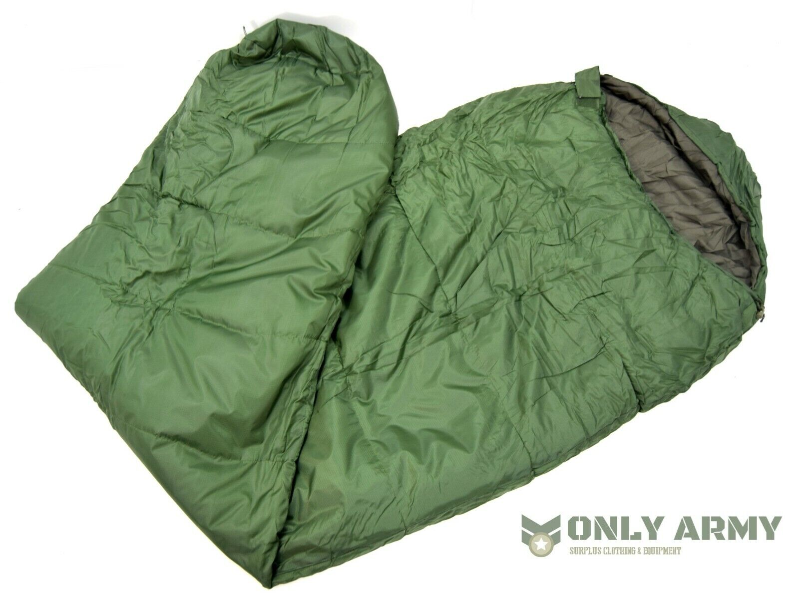 Dutch Army Lightweight & Warm 3 Season Sleeping Bag Ripstop Compact Mummy Bag