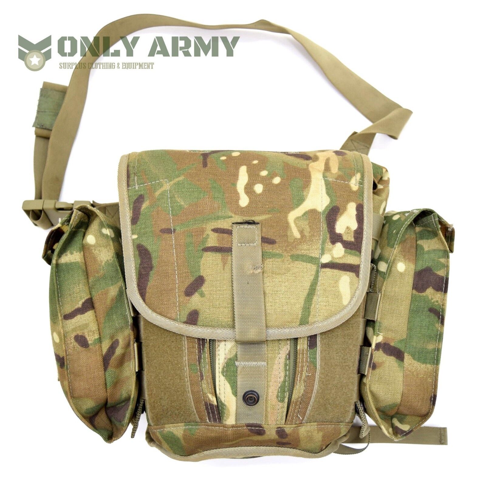 British Army MTP GSR Gas Mask Bag Multicam Haversack Utility Bag