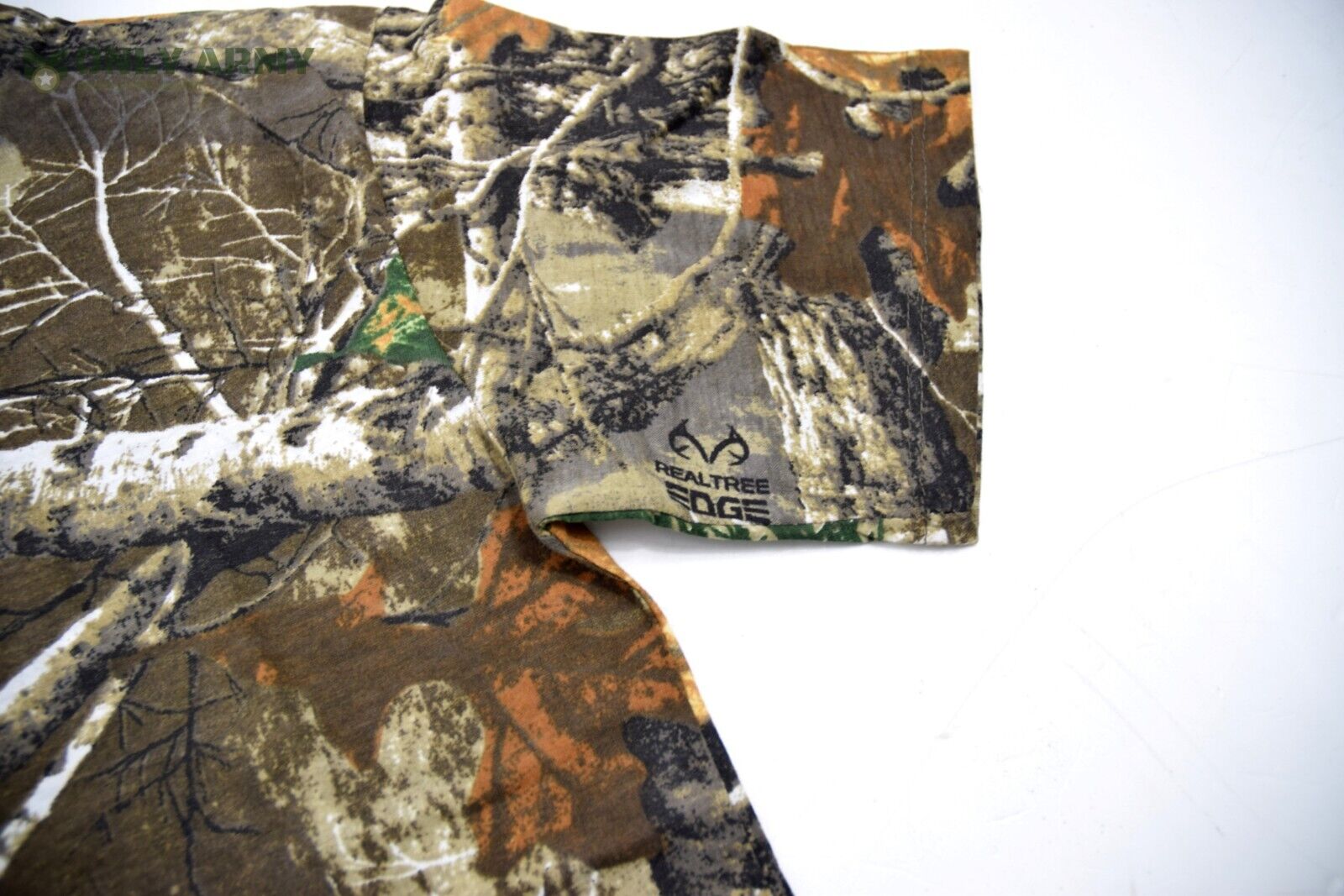 GB Realtree ® Edge Camouflage T Shirt Summer Hunting Army Oak Tree Camo Tshirt