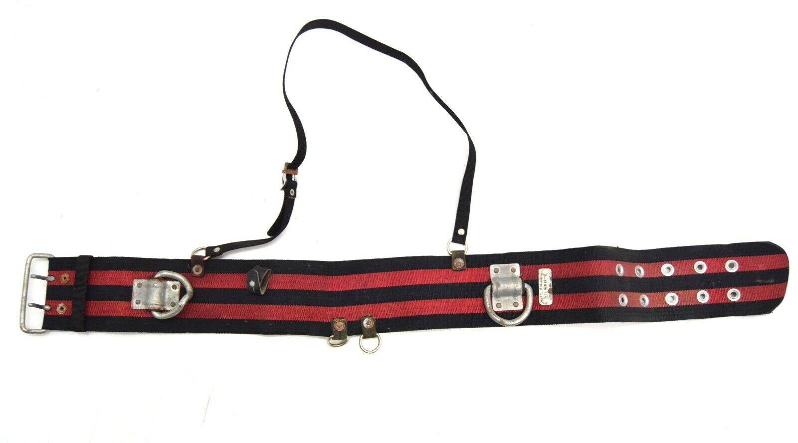 Army / Military Issue Climbing Belt Heavy Duty With Metal Loops Harness Strap