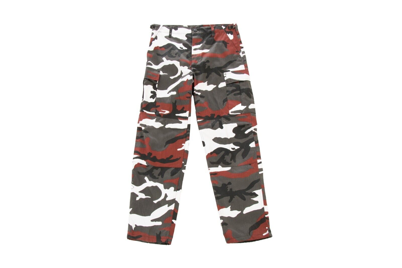 Army Style Red Camo Combat Trouser Cargo Pants BDU Work Outdoor Airsoft