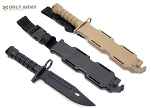 Rubber Dummy Training Knife Bayonet Training Aid Airsoft Safety Martial Arts