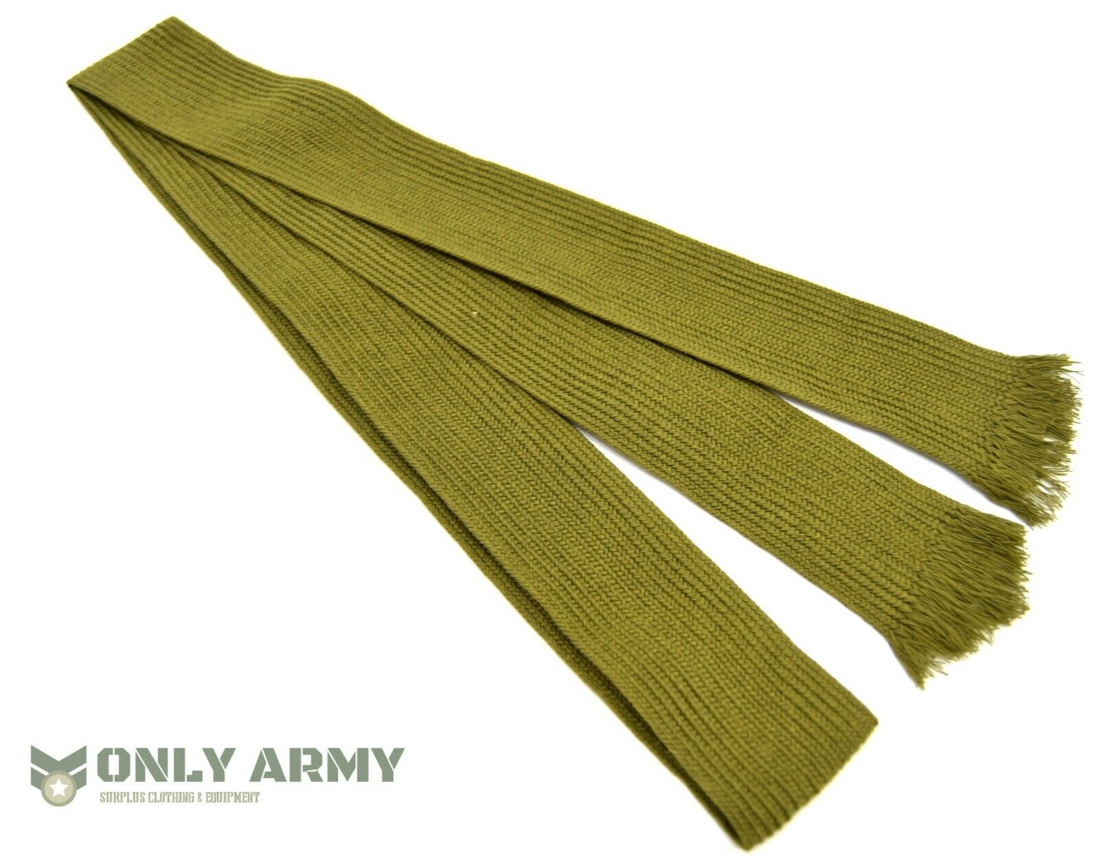 British Army No2 Dress Neck Tie Uniform Tie Wool Cloth FAD Tie Khaki & Stone WW2