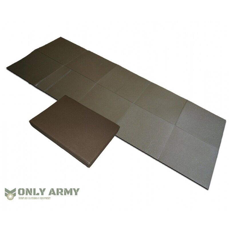 German Folding Mat Sleeping Fold Mat ISO EVA Foam Camping Army Military Shooting
