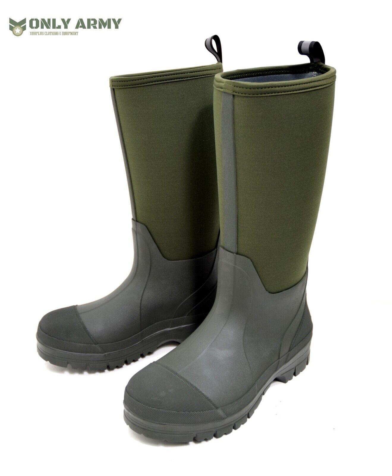 OD Green Muck Boots Hunting Wellies Waterproof Neoprene Thermal Wellington Boot