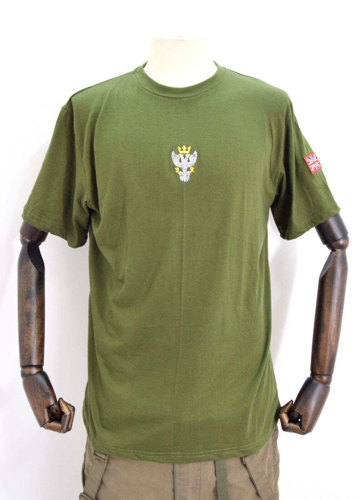British Army Mercian Regiment Embroidered T Shirt Regimental Military Infantry 