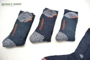 4 x Pairs Blue WEATHERPROOF® Outdoor Socks Thermal Cushioned Work Hiking Walking