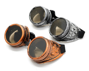 Steampunk Goggles - Lightweight Cosplay Fancy Dress Costume Goggles