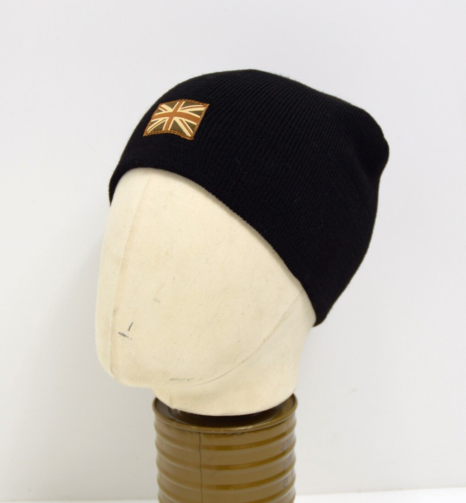 GB Flag Beanie Hat Watch Cap British Army Style Cold Weather Hat