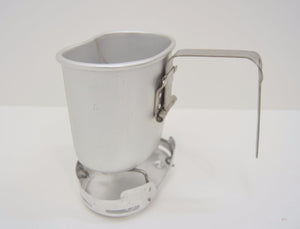 Belgian Army Cup + Stove Compact Lightweight Cook Stand + Mug Set Field Camping