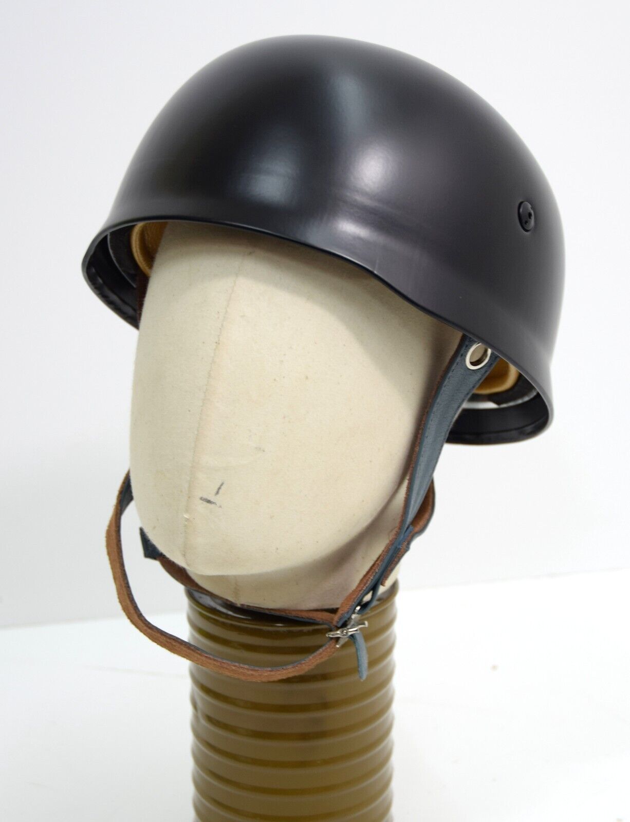 Repro Black M38 German Army WW2 Paratrooper Helmet Steel Metal Replica Para WWII