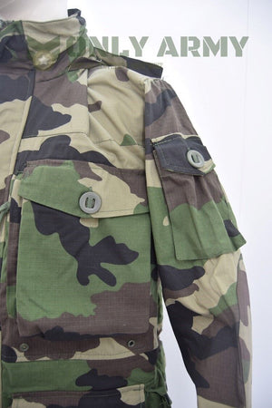 French Army CCE Camo Jacket Smock Woodland Ripstop HIGH QUALITY Felin T4 / F4