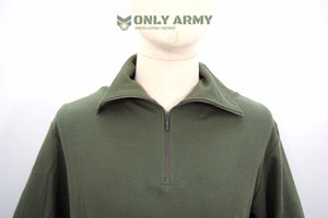 French Army Norgie Top Thermal Half Zip Norwegian Top Cold Weather Shirt Norgi