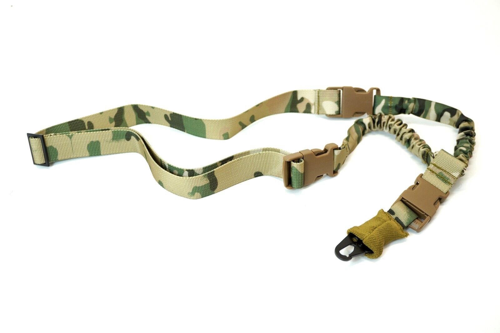 MTP / MULTICAM SINGLE POINT SLING ADJUSTABLE BUNGEE SLING BRITISH ARMY STYLE