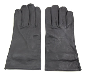 French Army Black Leather Gloves New Original NATO Military Surplus Thin Glove 