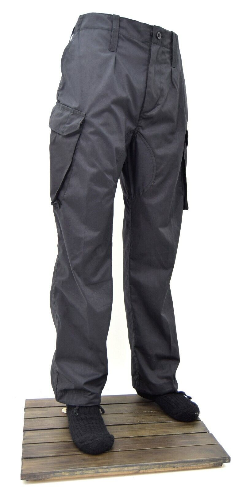 British Army PCS Black Combat Trousers Pant Cargo Trouser SAS SF Style Black 