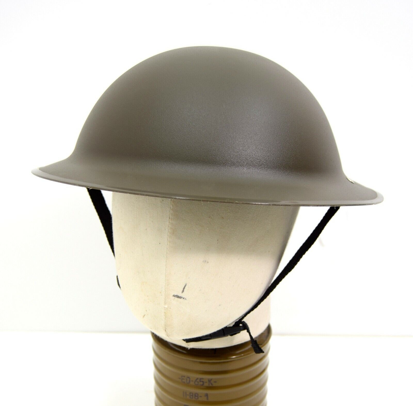 Repro British Army WW2 Plastic Helmet Tommy Doughboy Brodie Style WWII Soldier 