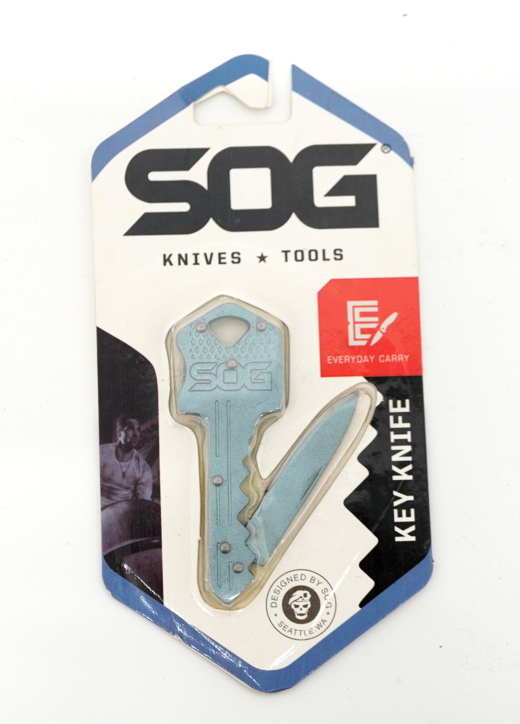 BLUE SOG Key Knife